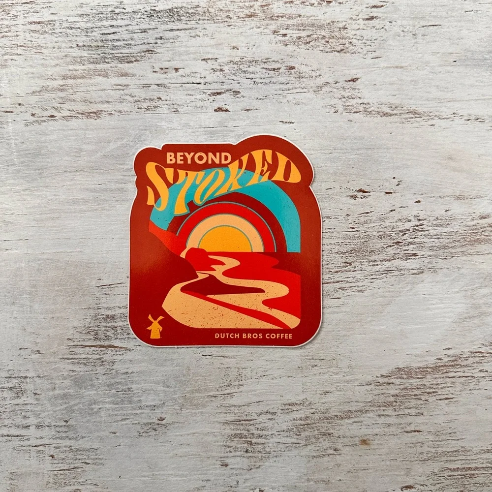 Dutch Bros Beyond Stoked Sticker